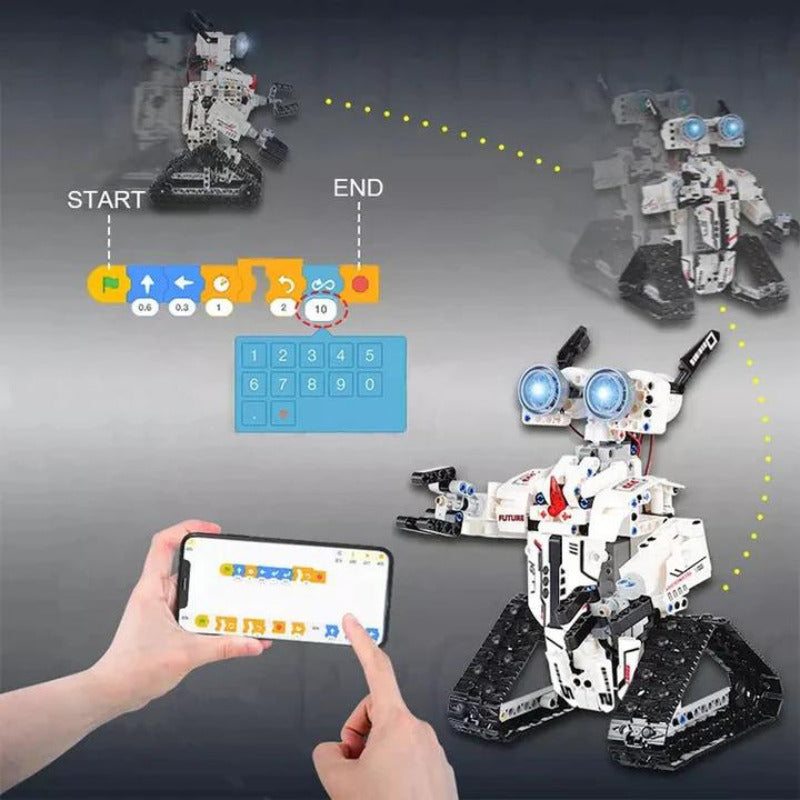 Robot Inteligent Control App Cu Telecomanda Andowl RB9001, 467 Piese